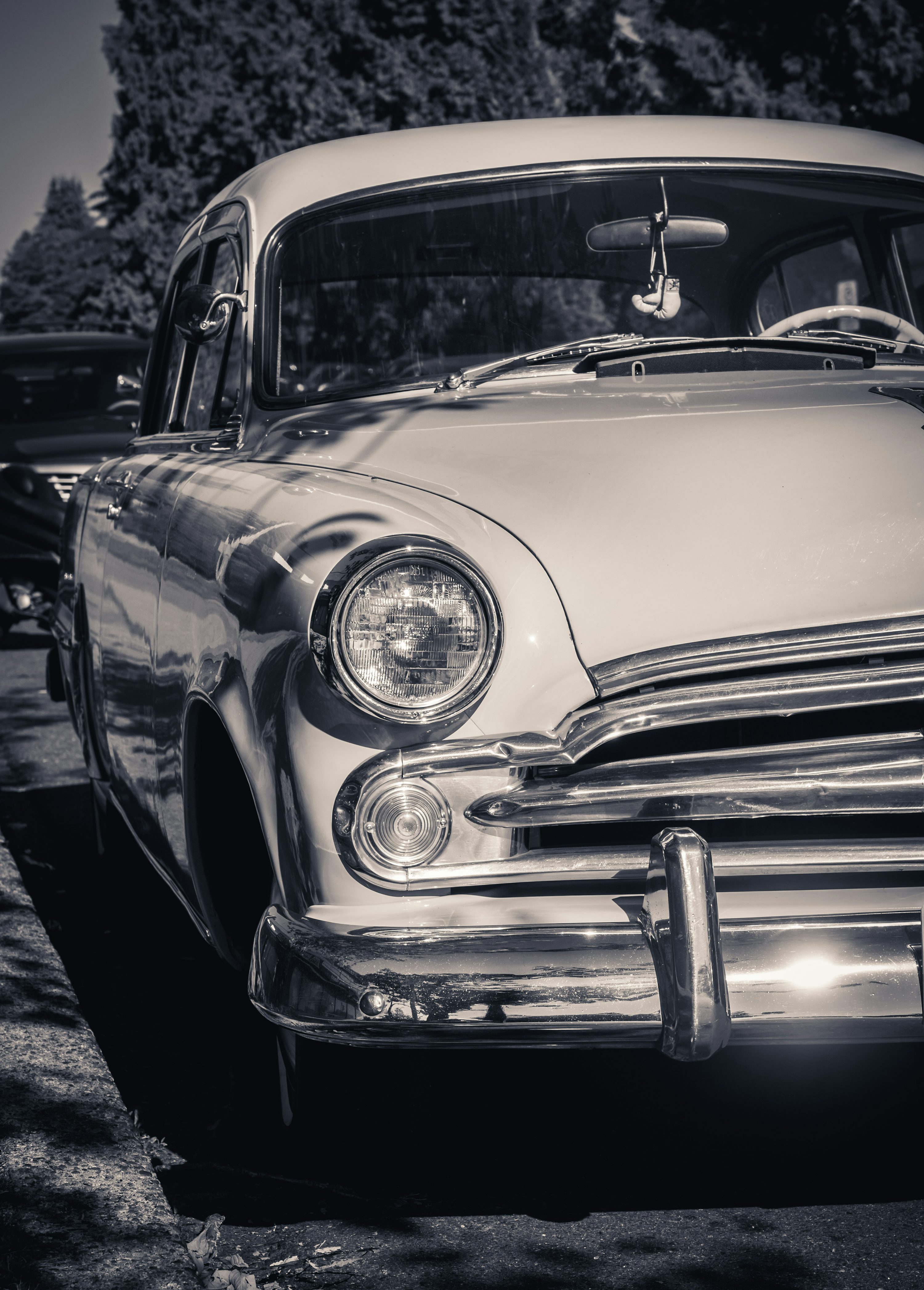 Classic car detail